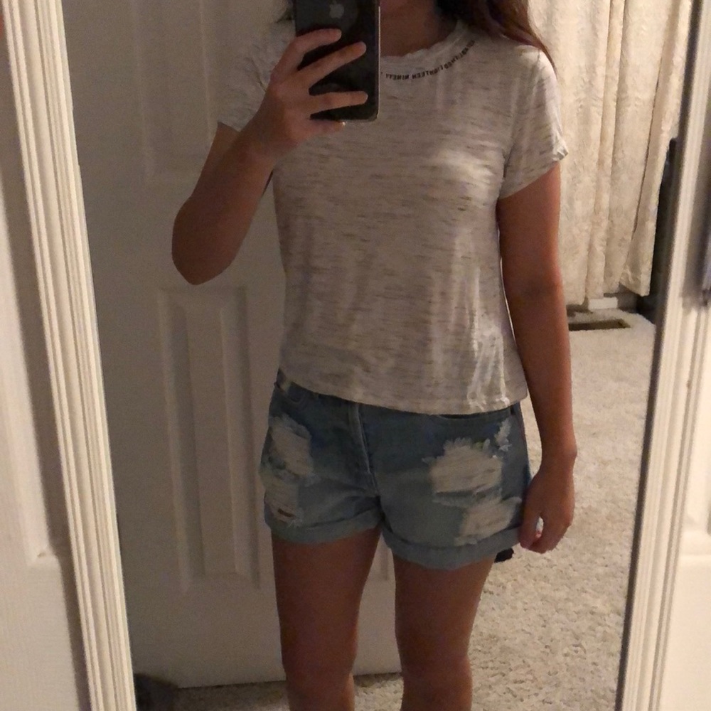 Abercrombie and Fitch Crop Tee